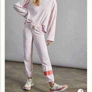 NWT Anthropologie Sundry Striped Basic Joggers